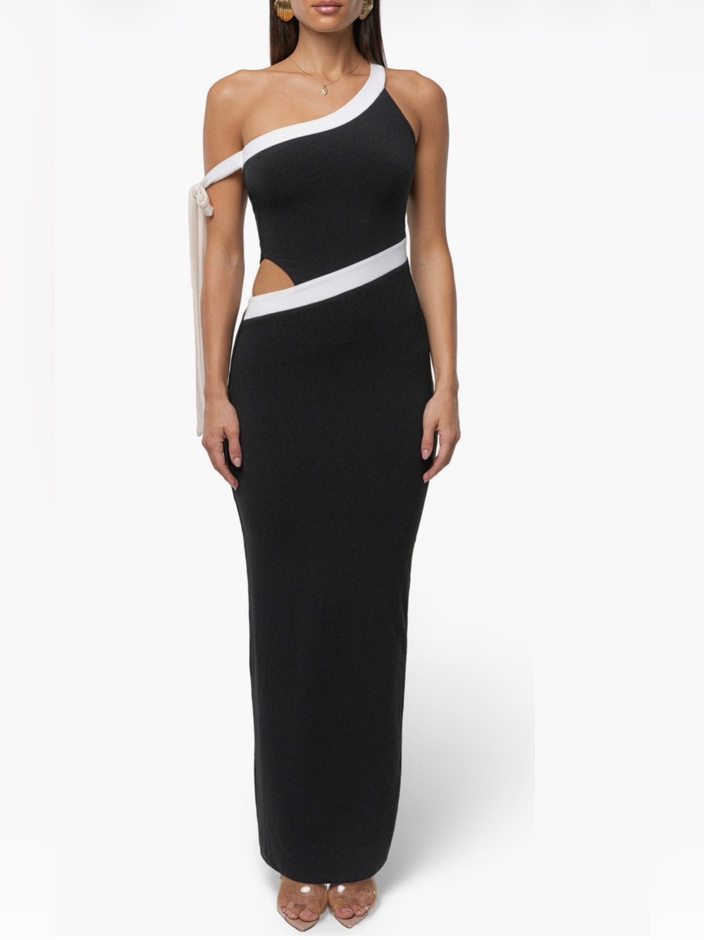 JLUXLABEL Jorden asymmetrical body-con dress